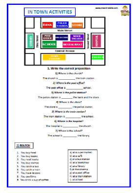 prepositions- town.pdf