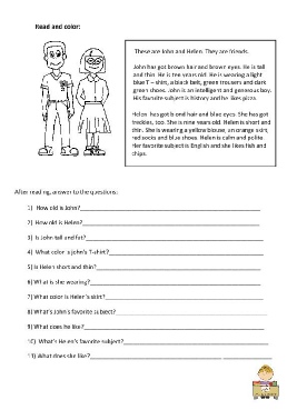 Read and color the children con domande di comprensione-.pdf
