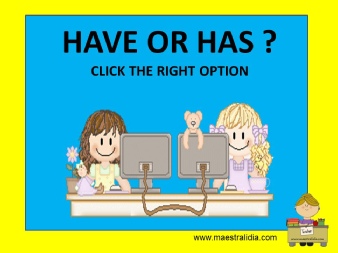 have or has  BY ME.ppsx