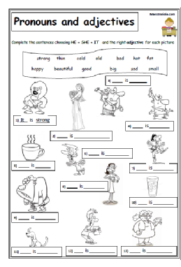 adjectives - pronouns.pdf