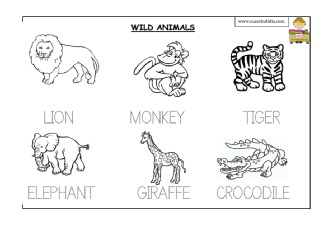 wild animals trace.pdf