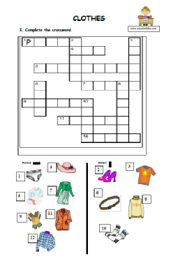 clothes crossword.pdf
