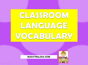 CLASSROOM  LANGUAGE vocabulary.ppsx